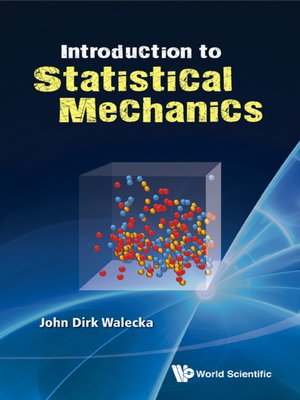 cover image of Introduction to Statistical Mechanics